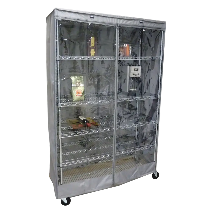 Storage Shelving Unit Cover fits racks 36W x 14D 54H one