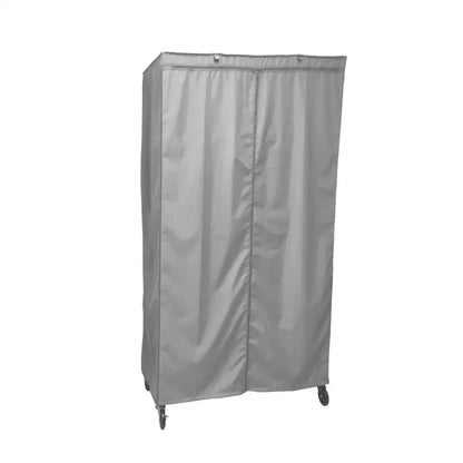 Storage Shelving Unit Cover fits racks 36W x 18D 62H in Grey