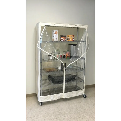 Storage Shelving Unit Cover fits racks 36W x 18D 72H one