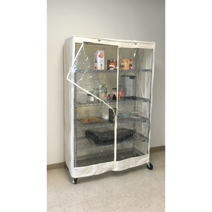 Storage Shelving Unit Cover fits racks 36W x 18D 72H one