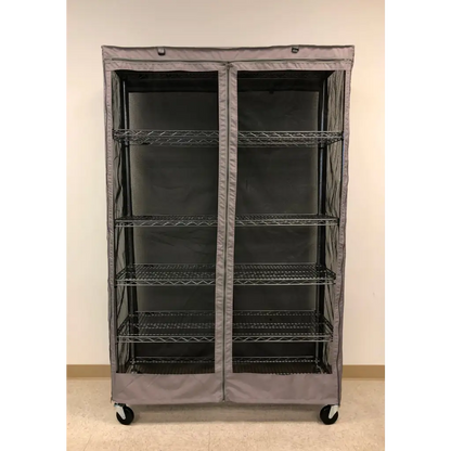 Storage Shelving Unit Cover fits racks 48W x 18D 72H All