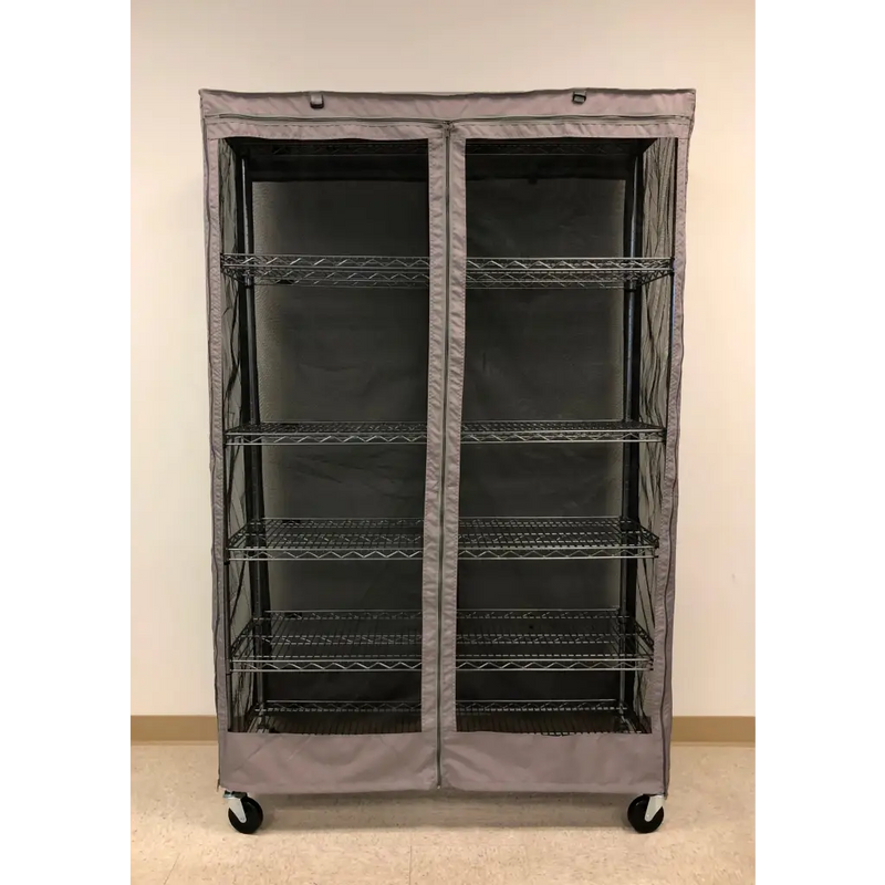 Storage Shelving Unit Cover fits racks 48W x 18D 72H All