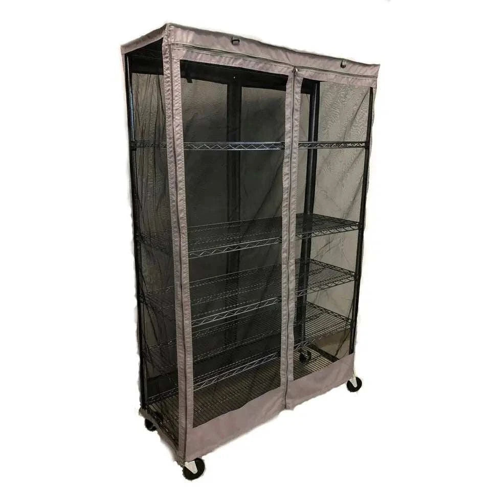 Storage Shelving Unit Cover fits racks 48W x 18D 72H All