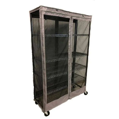 Storage Shelving Unit Cover fits racks 48W x 18D 72H All