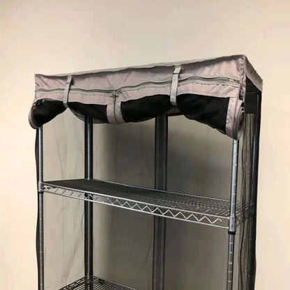 Storage Shelving Unit Cover fits racks 48W x 18D 72H All