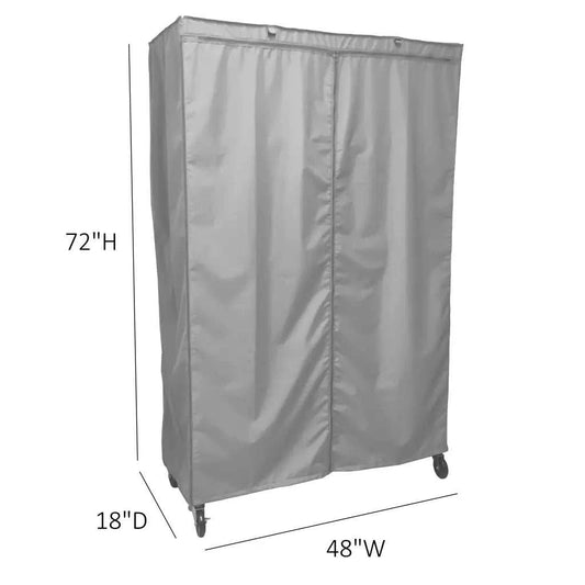 Storage Rack Cover Garage Zippered Wire Shelving Rack Covers for Garage, Pantry, Outdoor Storage ...