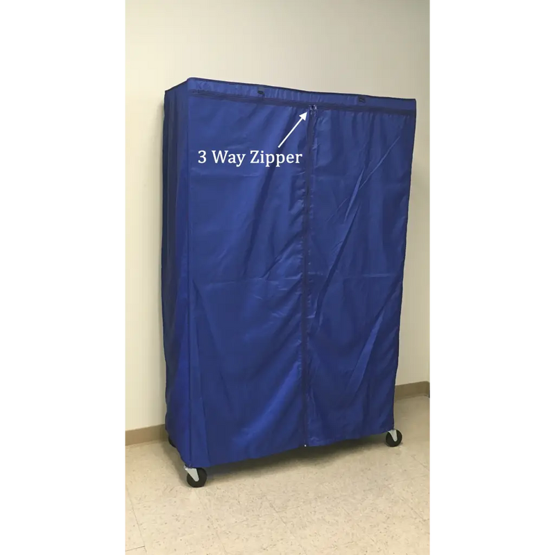 Storage Shelving Unit Cover fits racks 60W x 24D 72H in