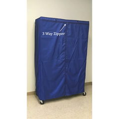 Storage Shelving Unit Cover fits racks 60W x 24D 72H in