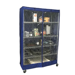 Storage Shelving Unit Cover fits racks 60W x 24D 72H one