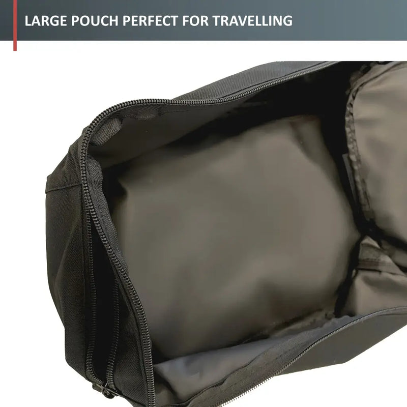 Water-Resistant Magnetic Motorcycle Tank Bag with Window: