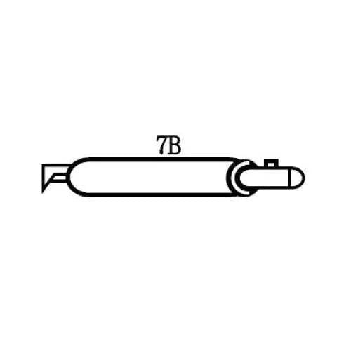 White Supporting Pole #7B - Screen House & Parts |