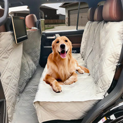 X-Large Car Seat Cover For Dogs and Pets 56W Taupe - Covers
