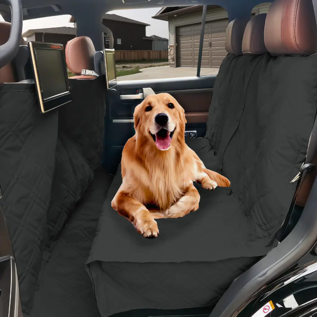 Xxl Pet Seat Cover For Truck Van Large Suv Trailer 62Wx94L Black