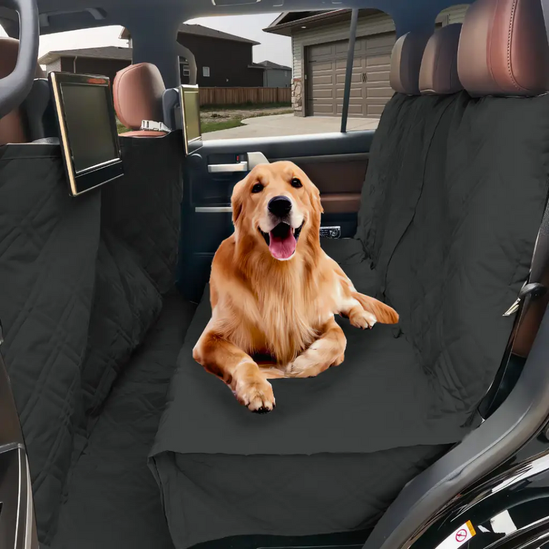 XX-Large Pet Seat Cover For Truck Van or Large SUV 62W Black