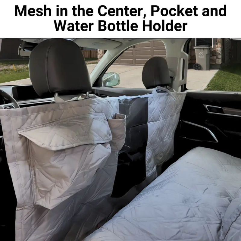 XX-Large Pet Seat Cover For Truck Van or Large SUV 62W Grey